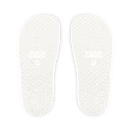 Men's Removable Strap Sandals | Black & White RevelMates Design