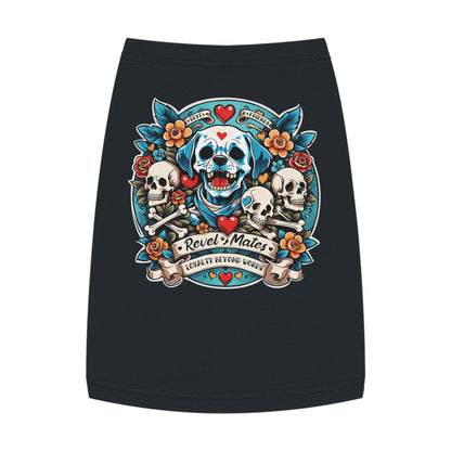 Pet T-Shirt | Dog Skull Tattoo Design | 4 colors