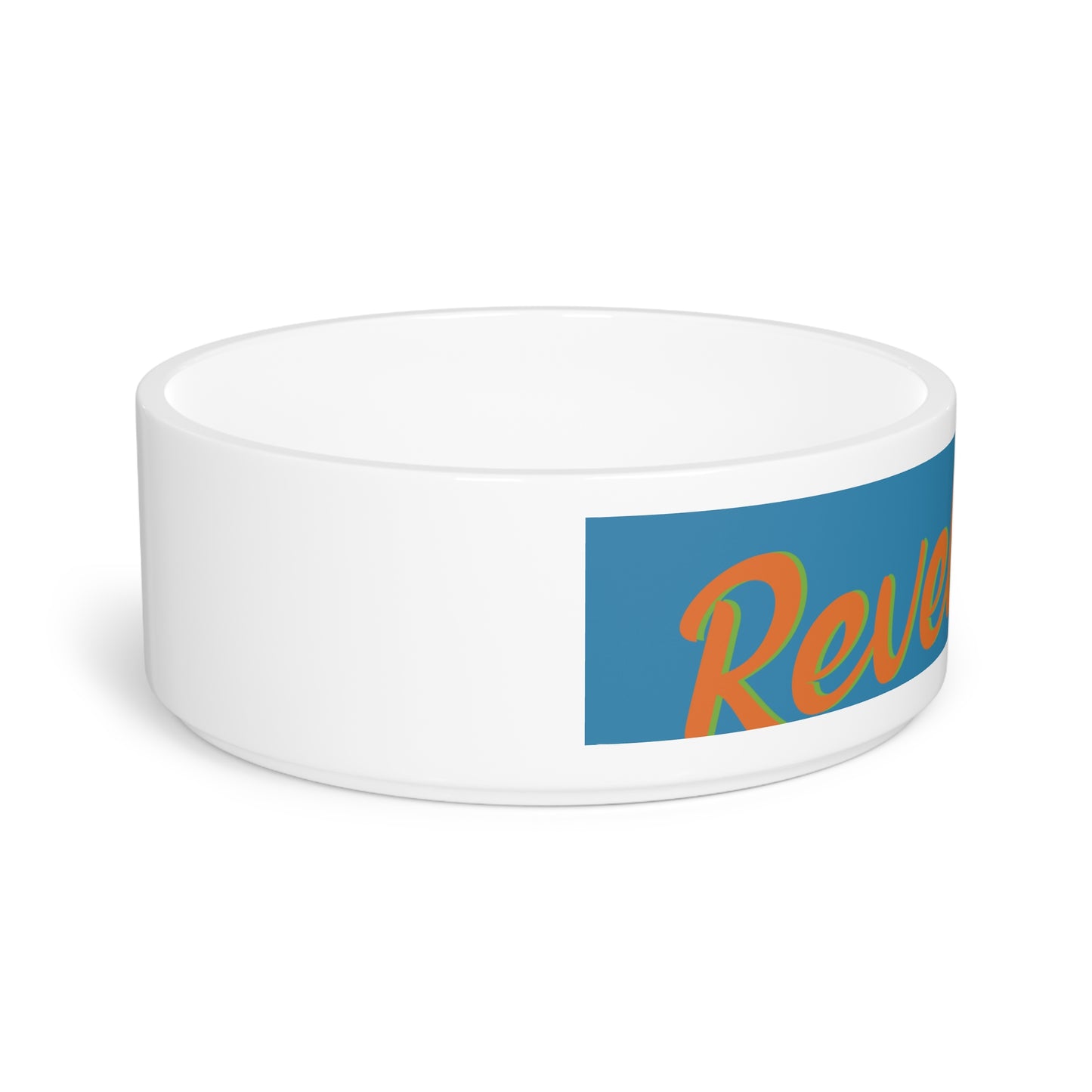 Pet Bowl 16oz (473ml) | Blue & Orange RevelMates Design