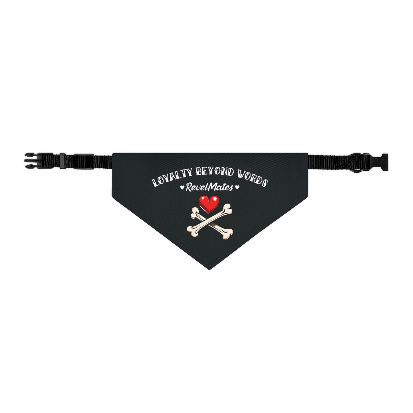 Pet Bandana Collar | Skull Tattoo Design | 4 colors