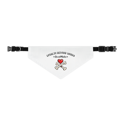 Pet Bandana Collar | Skull Tattoo Design | 4 colors