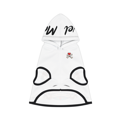 Pet Hoodie | for Dogs and Cats | Dog Skull Tattoo Design | 4 colors