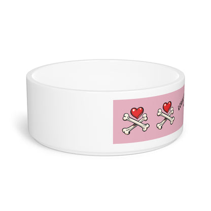 Pet Bowl 16oz (473ml) | Skull Tattoo Design | 4 colors