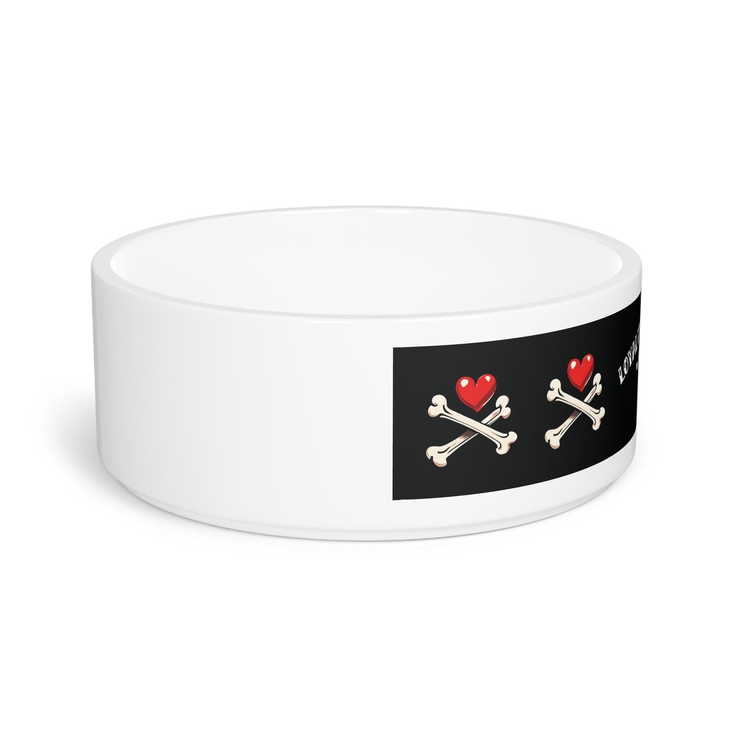 Pet Bowl 16oz (473ml) | Skull Tattoo Design | 4 colors