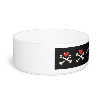 Pet Bowl 16oz (473ml) | Skull Tattoo Design | 4 colors