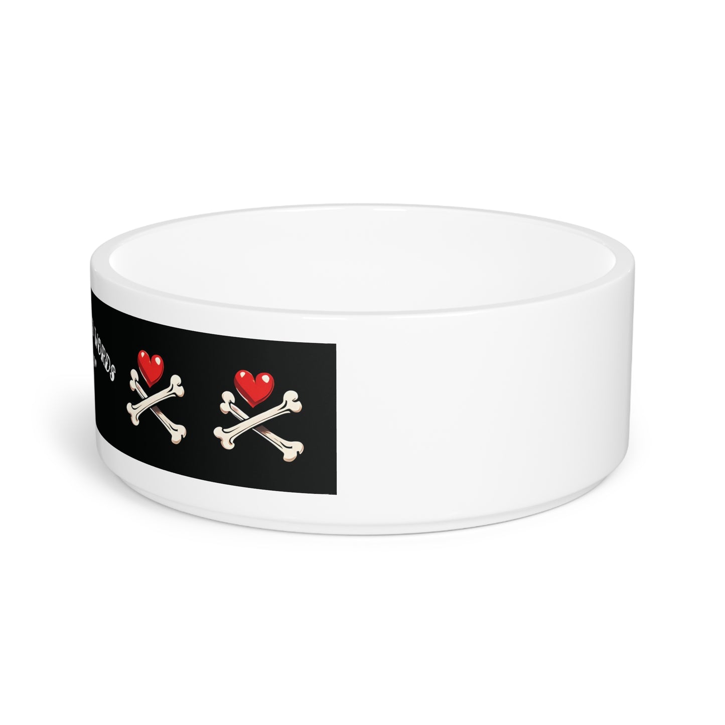 Pet Bowl 16oz (473ml) | Skull Tattoo Design | 4 colors